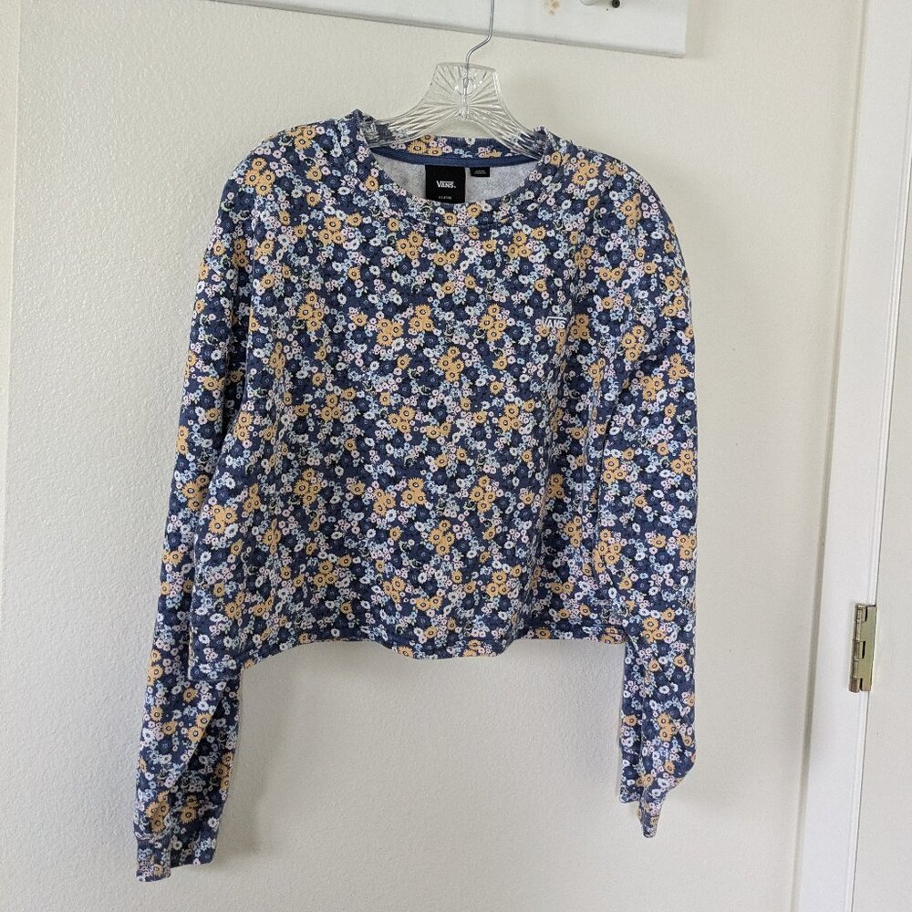 Vans Long sleeved Crop sweatshirt XL
